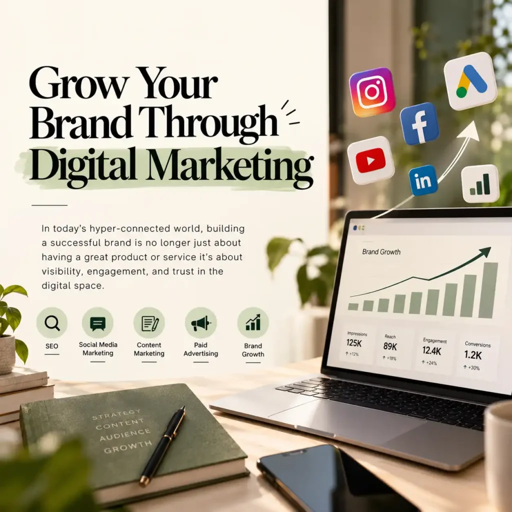 brand growth through digital marketing